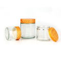 glass jar manufacturer 300ml 4oz 12oz 16oz 32oz round airtight wide mouth food grade storage glass jar container